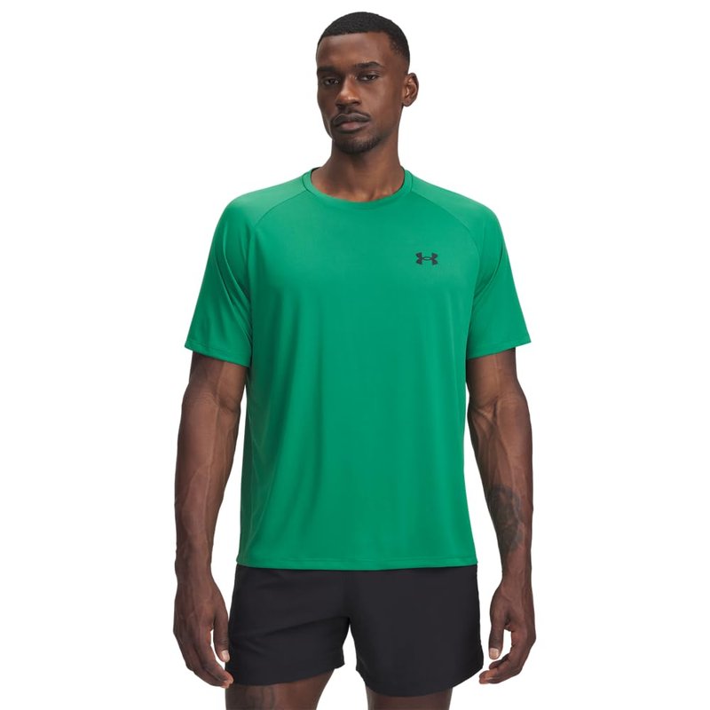 Under Armour Men's Tech 2.0 Short-Sleeve T-Shirt, (305) Team Kelly Green / / Black, X-Large Tall