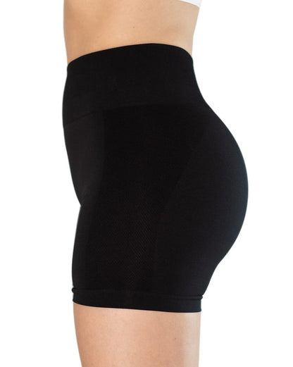 AUROLA Intensify V2.0 Women's Workout Shorts Athletic Running Shorts, Seamless High Waist Sport Gym Yoga Shorts 3.6 Black