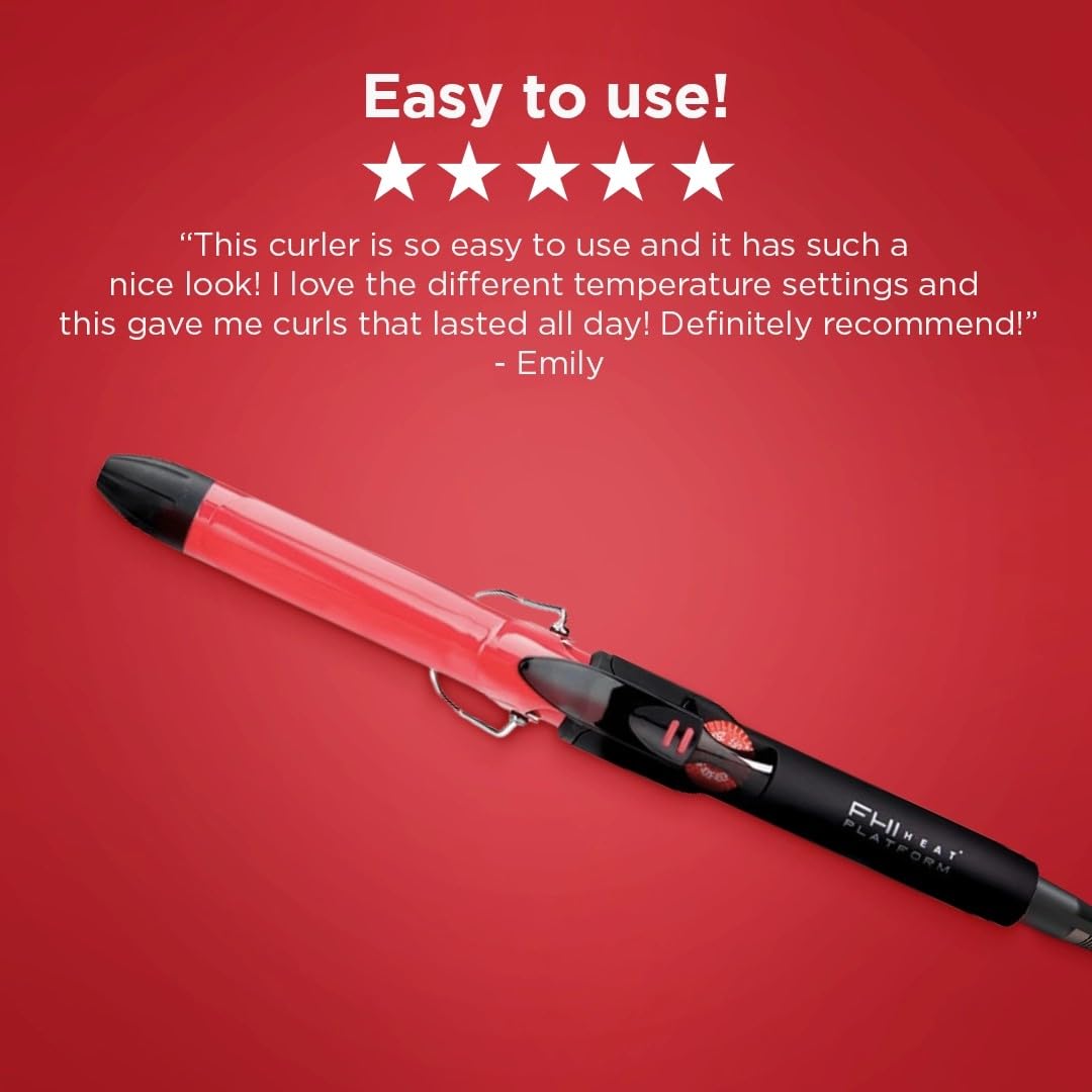 FHI Heat Platform Tourmaline Ceramic Professional Curling Iron
