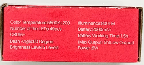 Ulanzi VL100X Selfie Light, Clip LED Light Panel for Phone/Laptop/Tablet/Computer, Bi-Color Portable Clip Camera Light with Dimmable 2500-6500K with 2000mAh Battery for Video Conference/Picture