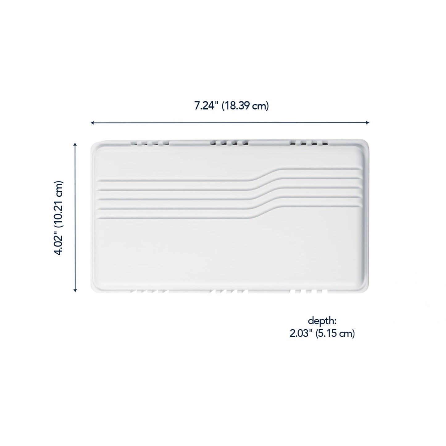 Heath Zenith Wired Mechanical Doorbell Chime, White, Plastic, Wired, 2 Tunes, Vertical, Horizontal, 80 dB, Button Not Included