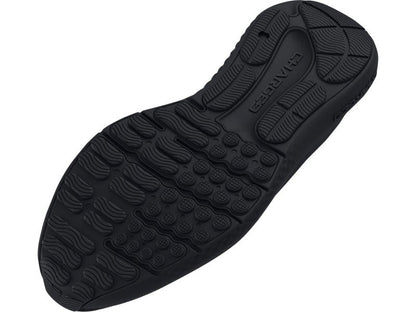 Under Armour Men's Charged Surge 4, (002) Black/Black/Black, 12.5, US