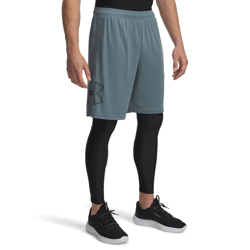 Under Armour Men's Tech Graphic 10" Shorts, (587) Jasper Blue / / Black, 5X-Large