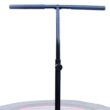 Leaps & ReBounds: Adjustable Stabilizer Bar - Fits All L&R Fitness Trampolines - Grippable & Cushy Foam Handles - Easy Assembly, Slips Over Existing Legs - Trampoline Sold Separately