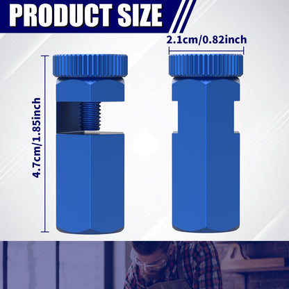 OWTWCNL Tall Stair Gauges for Framing Square, Aluminum, Anodized, 4.7x2.1cm/1.85x0.83 inch