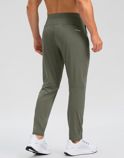 G Gradual 30"/32"/34" Inseam Tall Mens Sweatpants with Zipper Pockets Stretch Golf Workout Pants for Men Casual Athletic