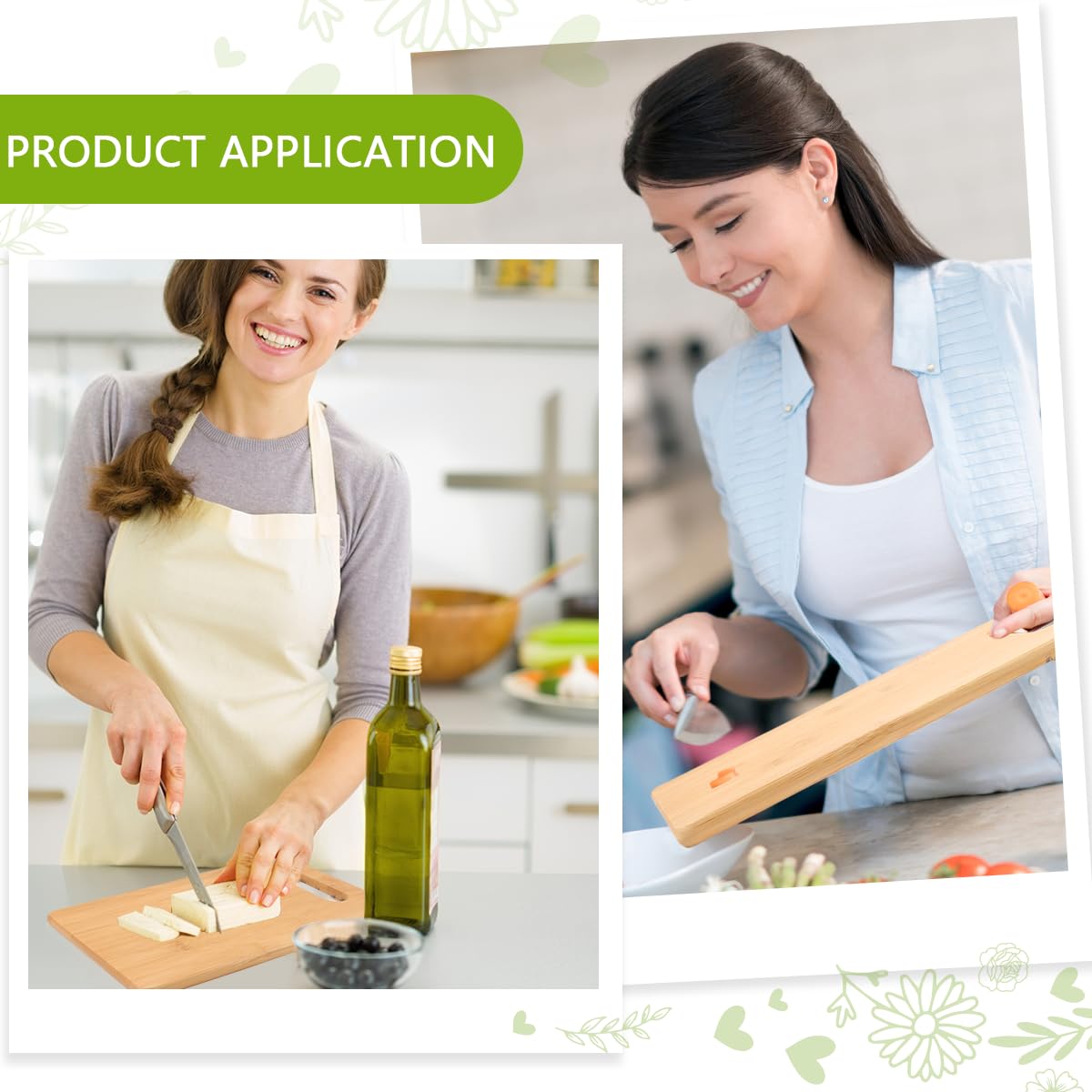 TuSuQing Sister Birthday Gifts Sister Gifts from Sister Christmas Gifts for Sister Best Friendship Gifts for Bestie BFF Best Friend Soul Sister To My Sister Kitchen Present Cutting Board Set (C-15-B)