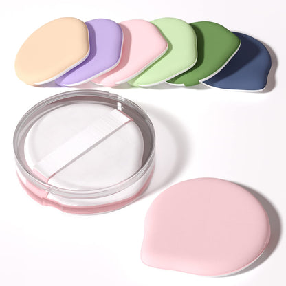 MOHOPE 8Pcs Air Cushion Makeup Sponges for Foundation with Portable Box | Latex-Free Blending Sponge for Liquid, Cream, Foundation and Powder | Round Powder Puff | Mix