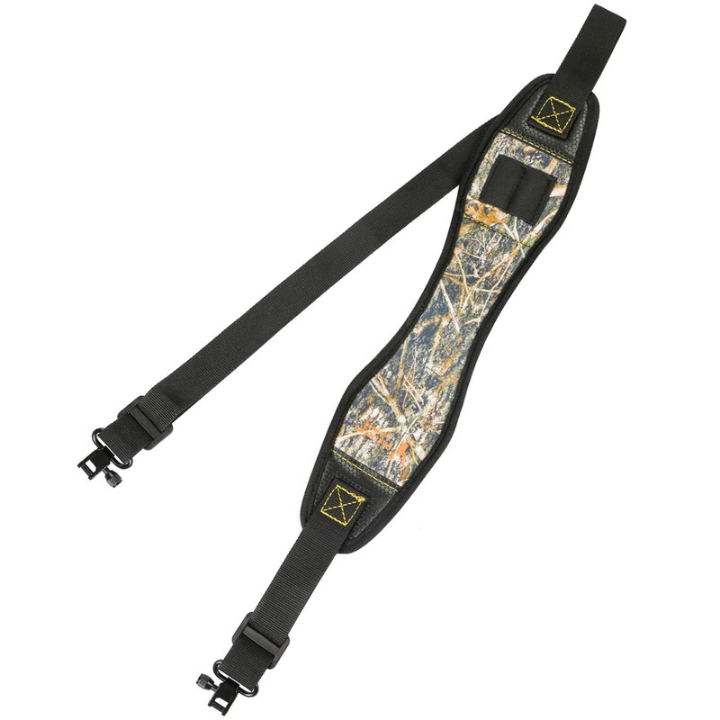Yutetuter 1-Pack Gun Sling Two Point Sling Shoulder Padded Length Adjustable Strap with Removable Swivel