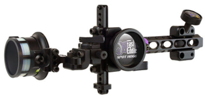 Spot Hogg Fast Eddie XL | Double Pin Bow Sight | Right/Left Handed | Pin Size .01/.019/.029 | Made in The USA (Left Handed, .019 Pin Diameter)