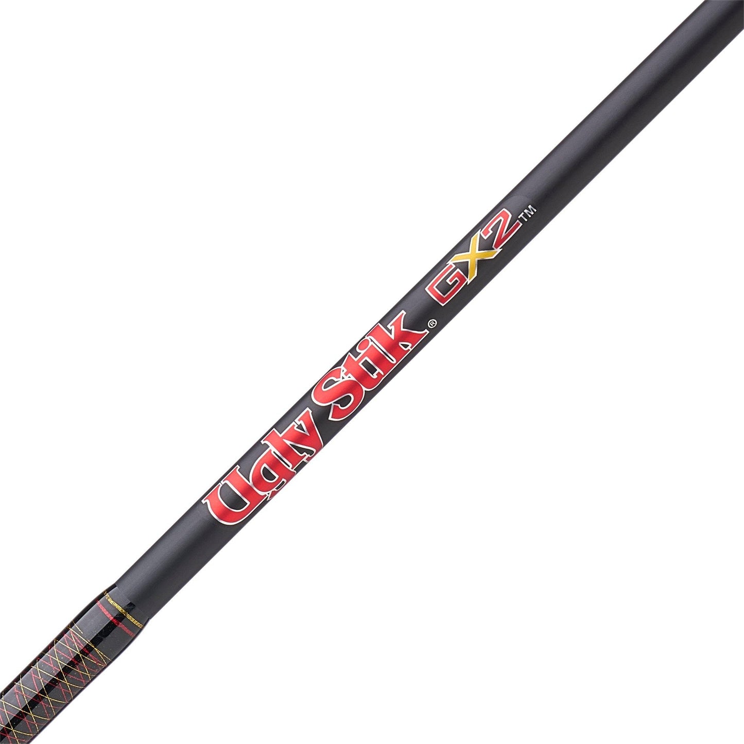 Ugly Stik 6' GX2 Casting Rod, 2 Piece Fishing Rod, 6-12 lb Line Rating, Medium Rod Power, 1/4-5/8 oz Lure Rating