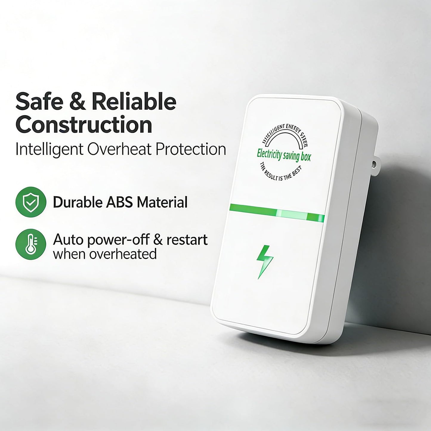 2026 Electricity Saving Box, Energy Saver Plug to Reduce Electricity Bill, Power Factor for Household/Offices (4pcs)