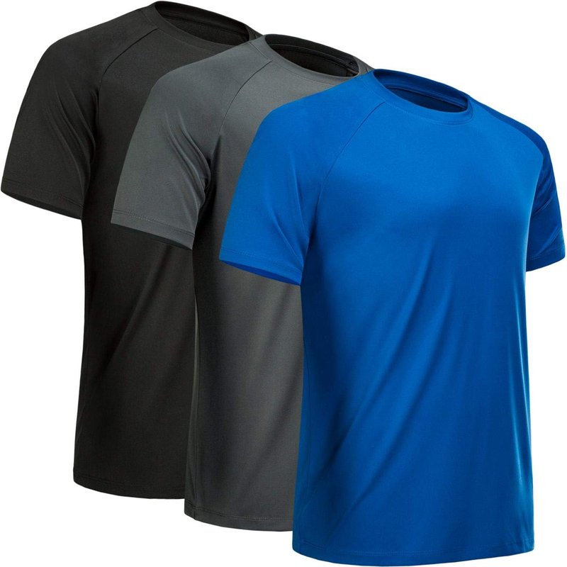 Men's Quick Dry Workout Shirts - Short Sleeve Athletic T-Shirt | Moisture-Wicking Gym Top