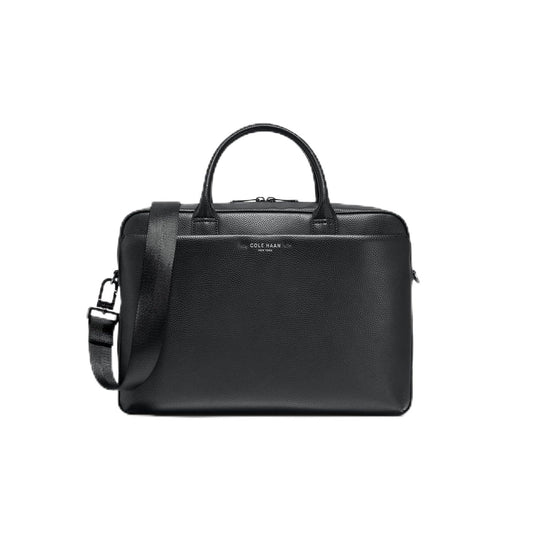 Cole Haan Men's Belmont Slim Briefcase, Black