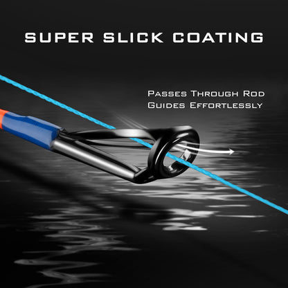 KastKing Superpower Braided Fishing Line, Sky Blue, 10LB, 1097 Yds
