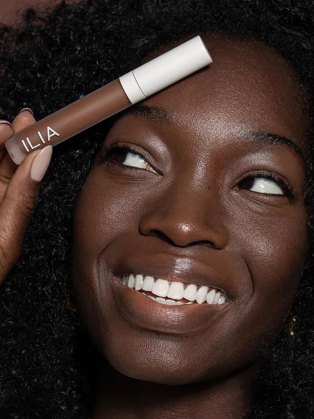 ILIA - True Skin Serum Concealer | Non-Comedogenic, Cruelty-Free, Vegan, Safe For Sensitive Skin, Reduces Appearance of Dark Circles + Blemishes (Arrowroot SC.5, 0.16 oz | 5 ml)