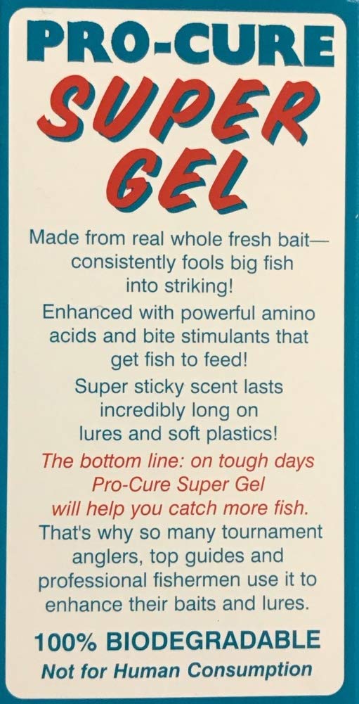 Pro-Cure Trophy Bass Super Gel, 2 Ounce