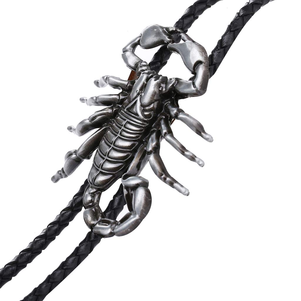 Alloy Scorpion Bolo Tie,Handmade Classic Fashion Mens Fashion Necklace…