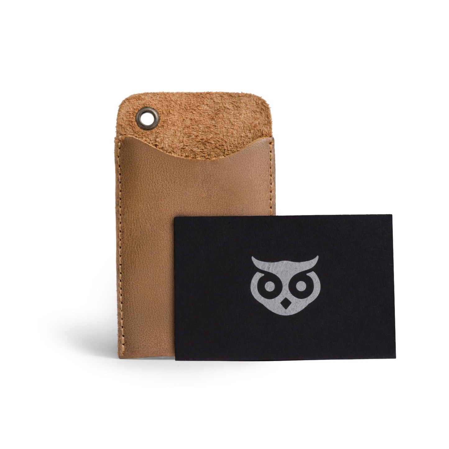 Hide & Drink, EDC Pocket Slip, Multitool Sleeve & Pen Holder for Everyday Use, Camping Accessories, Small Tool Organizer, Full Grain Leather, Handmade, Single Malt Mahogany