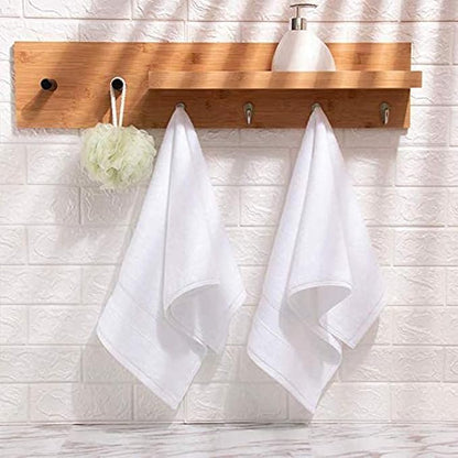 Lchkrep Cotton Hand Towels 2 Pack, Salon Thick Bath Hand Towel, Gym Towel 14" x