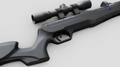 Crosman CVANP2X Vantage Plus .22-Caliber Break Barrel Air Rifle with 4x32 Scope, Black