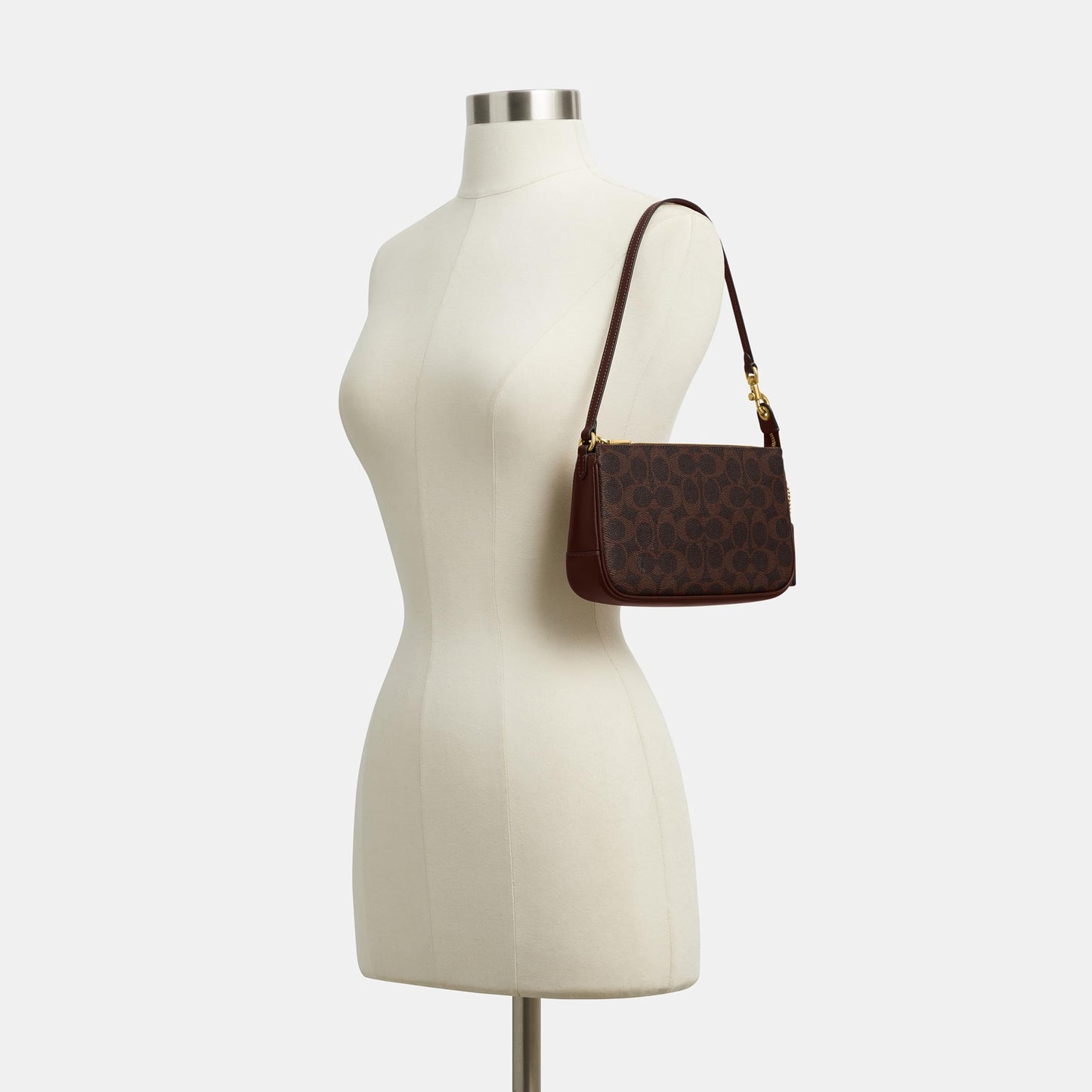 Coach Women's Plaza Bag In Signature Canvas Maple Maple One Size