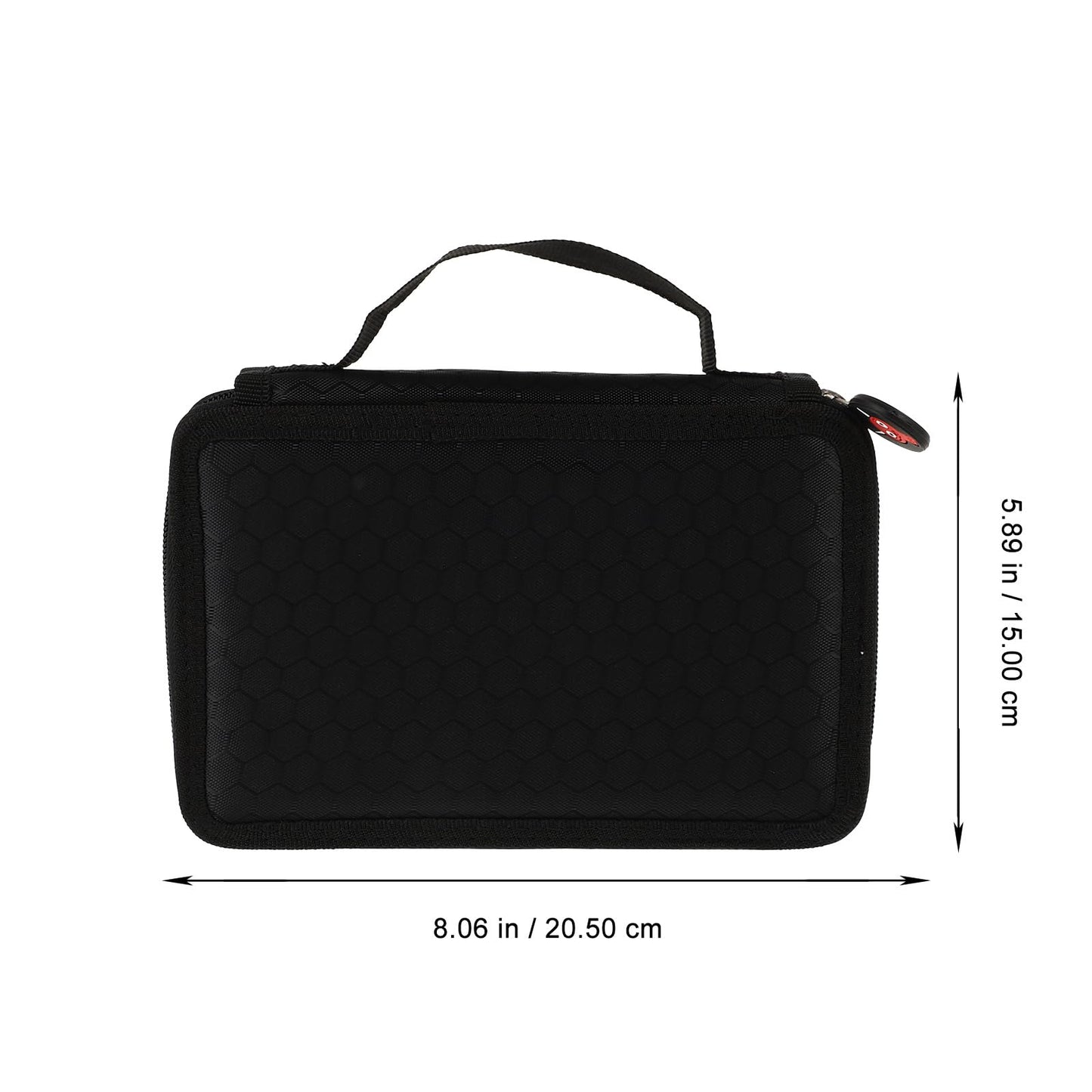 Nail Tool Organizer Bag Small Art Makeup Brush Case Travel Nail Polish Organizer Holds 35 Brush, Travel Cosmetic Storage Bag Fabric Japanese Style Tool Holder