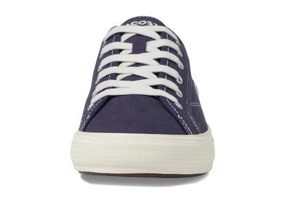 Lacoste Men's BACKCOURT Sneaker, NVY/Off WHT, 13