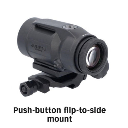 Sig Sauer ROMEO5XDR 1x20 mm 2 MOA Red Dot Sight & Juliet5-Micro 5X Magnifier Combo - Compact Rugged Durable Waterproof Gun Optics