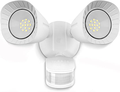 UFOND LED Security Lights Outdoor Motion Sensor Light，2400 Lumen All Aluminum Floodlight,Waterproof,Angle Adjustable,6500K,4 Modes,for Garage Porch Balcony Patio