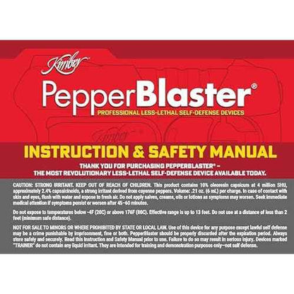Kimber PepperBlaster 3 - Red