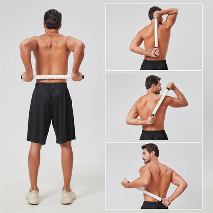 Muscle Roller, Massage Roller Stick for Athletes, Help Reducing Muscle Soreness Cramping Tightness Leg Arms Back Calves Muscle Massager