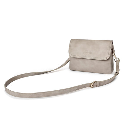 CHOLISS Small Crossbody Bags for Women, Vegan Leather Cell Phone Purse, Mini Travel Purse with Adjustable Strap