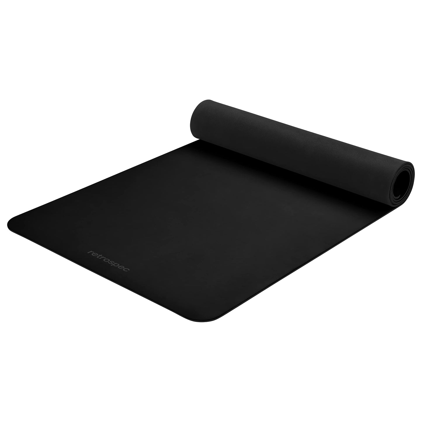 Retrospec Laguna 5mm Yoga Mat - Fitness Mat for Women, Men & Children, Slip-Resistant and Moisture Absorbing Exercise Mat for Home, Pilates, Yoga and Floor Workouts