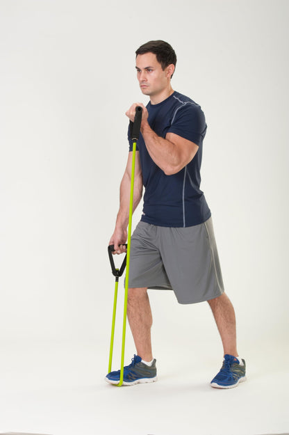 Black Mountain Products Single Resistance Band - Door Anchor and Starter Guide Included