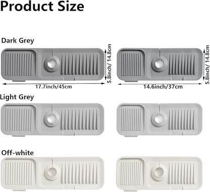 Kitchen Sink Splash Guard Sponge Holder