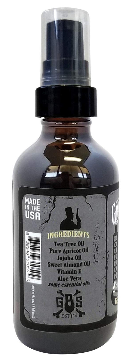 Grave Before Shave Beard Oil (Cigar Blend) 4 oz. Bottle