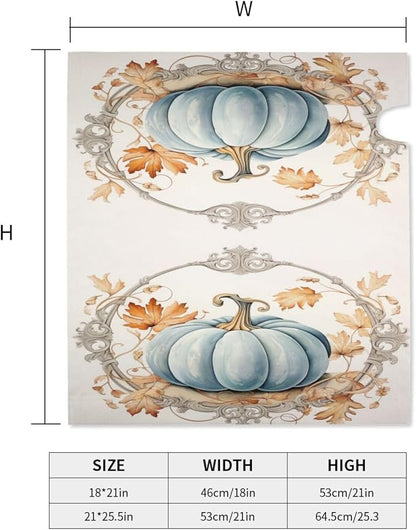 DADABULIU Mailbox Covers Pumpkin Rustic Flower Autumn Magnetic Letter Post Box Cover Standard Size 25.5 x 21 Inch Garden Yard Home Decorative