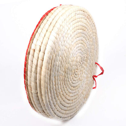 DOSTYLE Traditional Hand-Made Solid Straw Round Archery Target Shooting Bow Coloured Rope Target Face Five Layers for Recurve Bow Long Bow Compound Bows