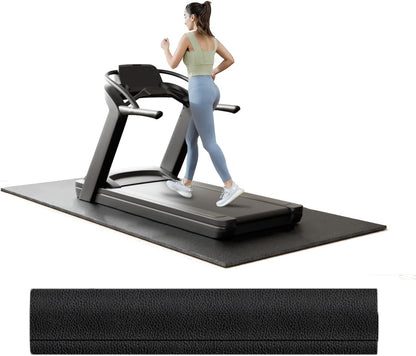 Treadmill Rowing Machine Mat for Carpet Floors 84x36,Adapted to Yosuda Rowing Machine,1/4 Thick Mat for Hardwood Floors, for Under Treadmill on Carpet,Exercise Equipment Mat,Noise Shock Absorption