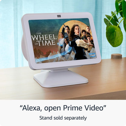 Amazon Echo Show 8, With Spatial Audio, Smart Home Hub, ideal for open living spaces, includes Alexa, Charcoal