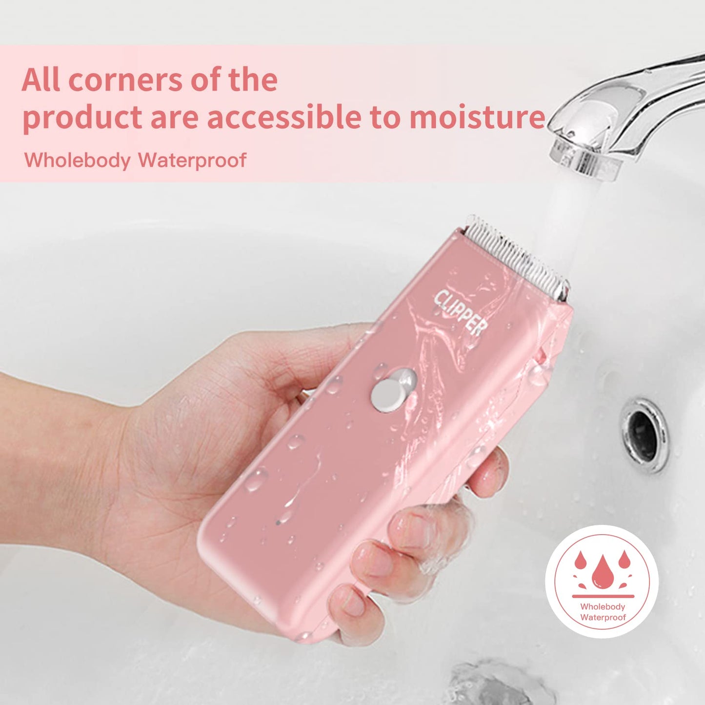 Founouly Home Professional Dog Grooming Kit Clipper Low Noise USB Rechargeable for Dog Cat