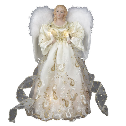 Kurt Adler UL 10L Gold Angel Treetop