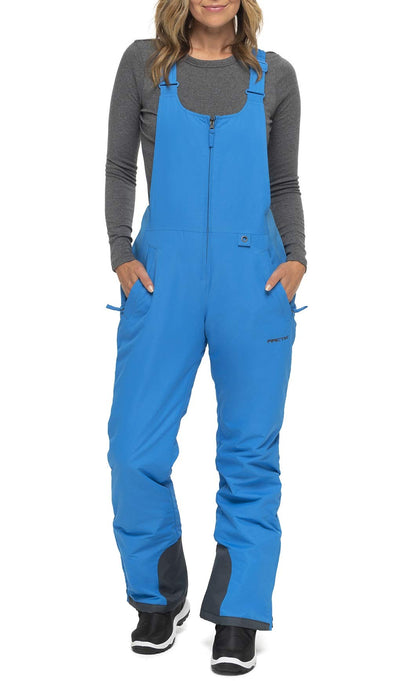 Arctix Women's Essential Insulated Bib Overalls, Marina Blue, Small Tall