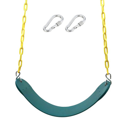 Heavy Duty 66 Inches Chain Plastic Coated Swing Seat Replacement Swing Set Accessories Outdoor