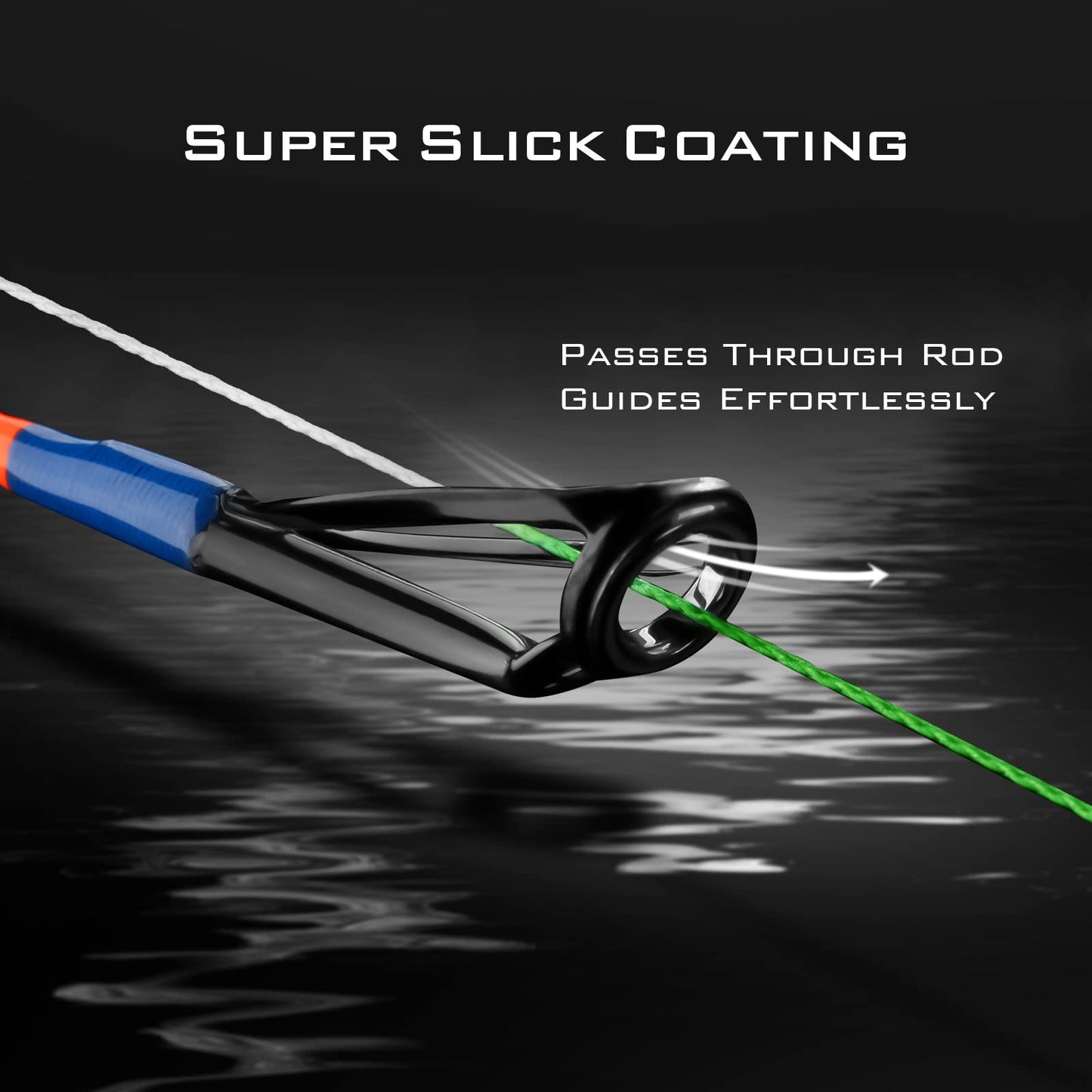 KastKing Superpower Braided Fishing Line, Grass Camo, 8 LB, 300+27 Yds