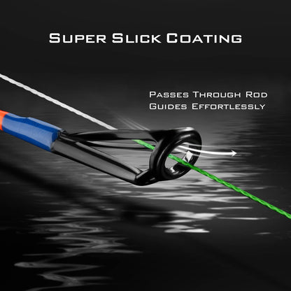 KastKing Superpower Braided Fishing Line, Grass Camo, 8 LB, 150 Yds