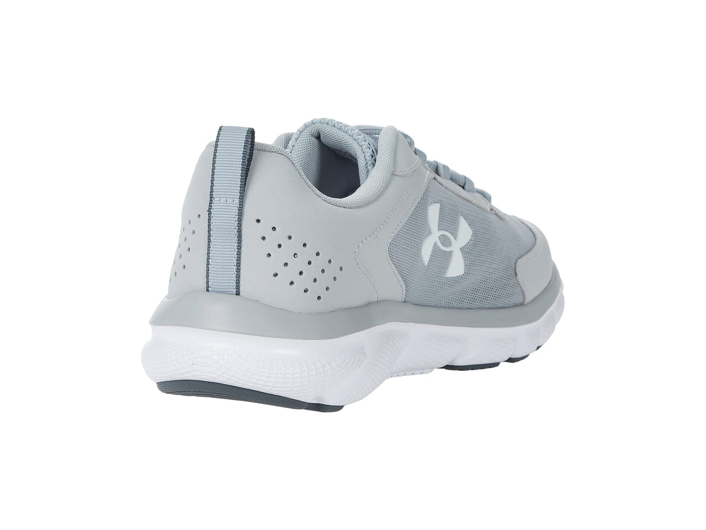Under Armour Men's Charged Assert 9, Mod Gray (101)/White, 9 X-Wide US
