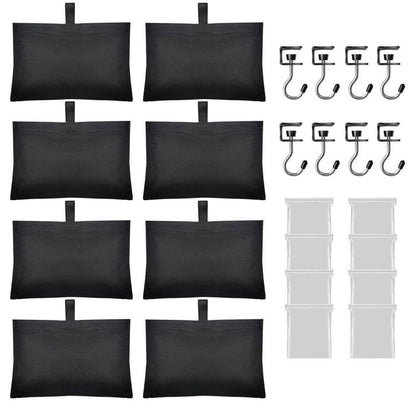 Boat Cover Sand Bags Weights, Weighted Bags Fit for Boat Mooring Covers Car RV Cover, 900D Marine Grade Sand Bags for Weight, Windproof Weighted Sandbags Tarp Weights & Tarp Clip Boating Accessories
