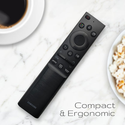 Ceybo Original Solar Voice Remote Control Replacement with YouTube Netflix Shortcut for Samsung Smart TVs, Compatible with Neo QLED 8K, QLED (BN59-01480A)
